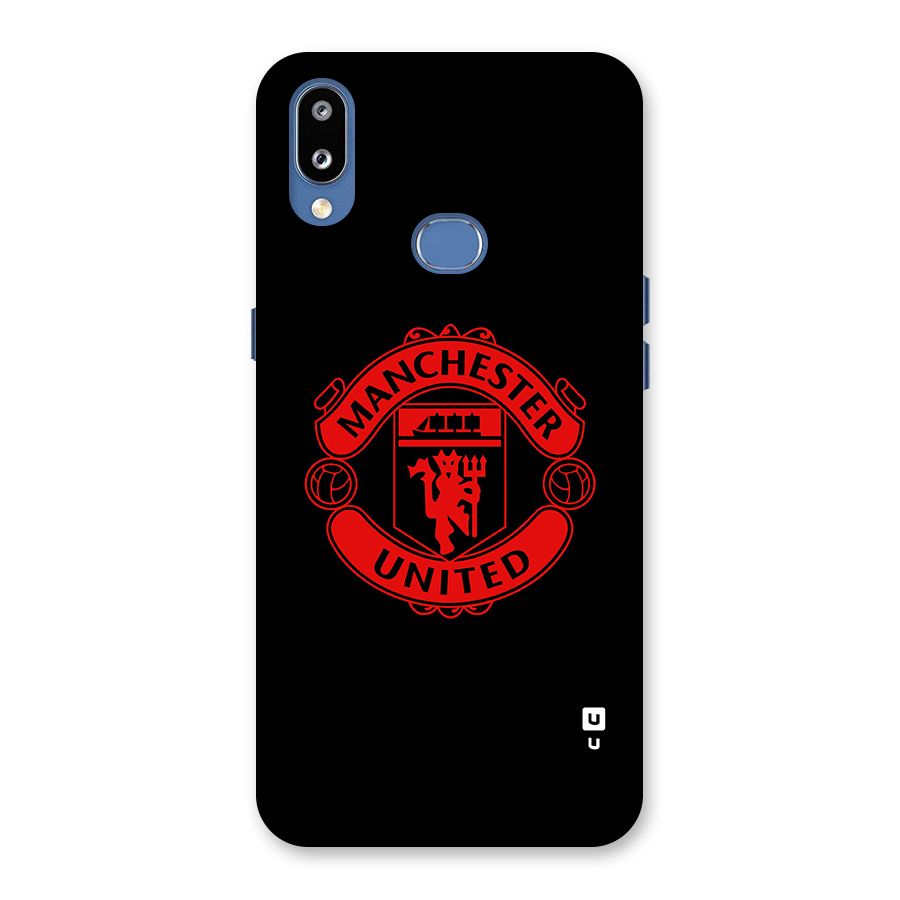 Bold Mancheter United Back Case for Galaxy M01s