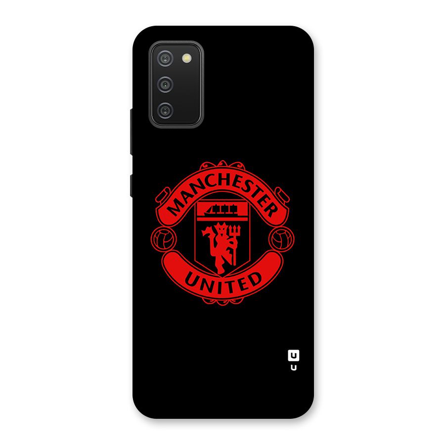 Bold Mancheter United Back Case for Galaxy M02s