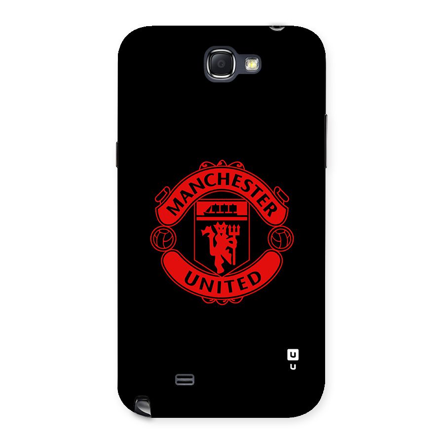 Bold Mancheter United Back Case for Galaxy Note 2