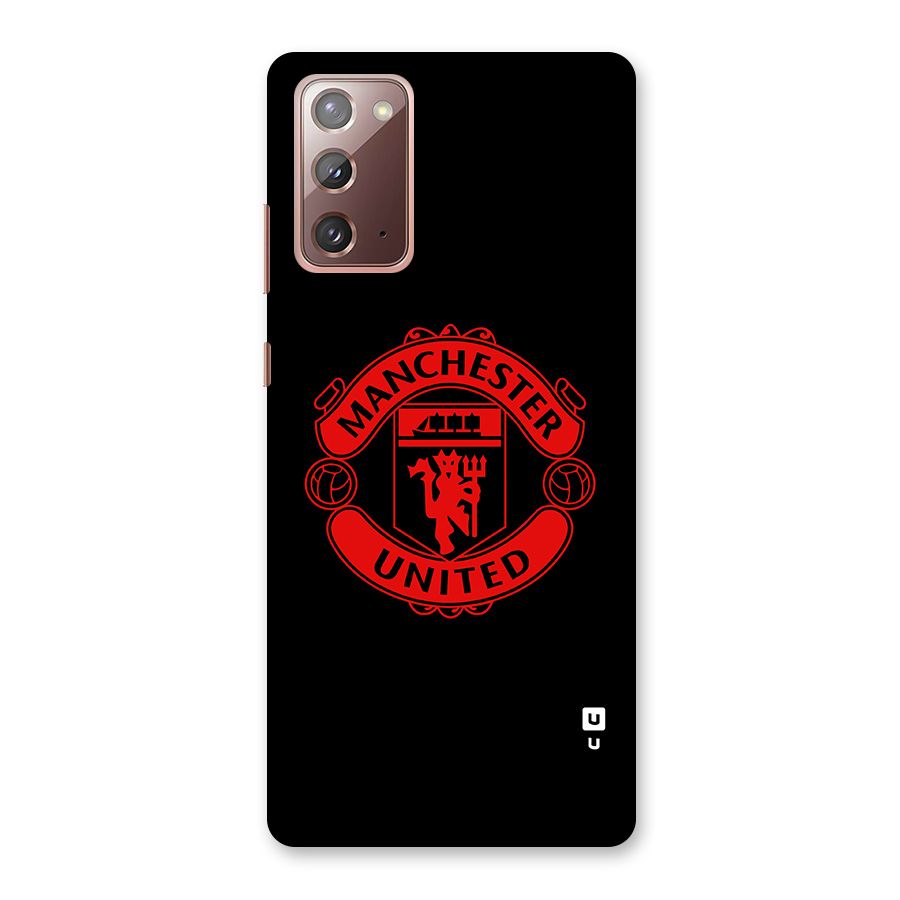 Bold Mancheter United Back Case for Galaxy Note 20