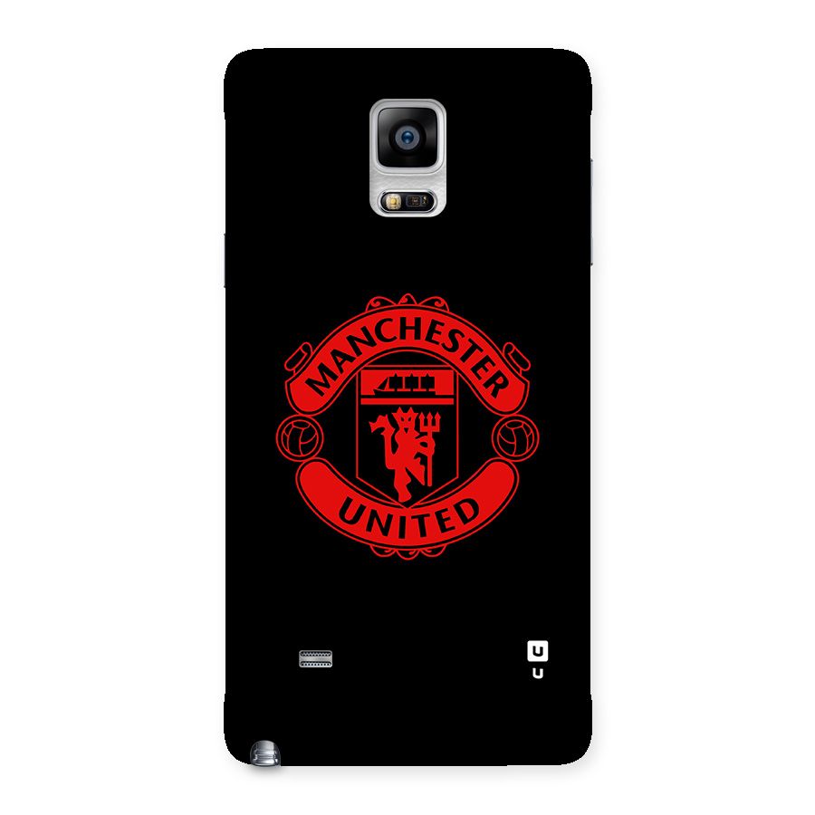 Bold Mancheter United Back Case for Galaxy Note 4