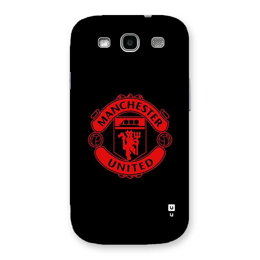 Bold Mancheter United Back Case for Galaxy S3