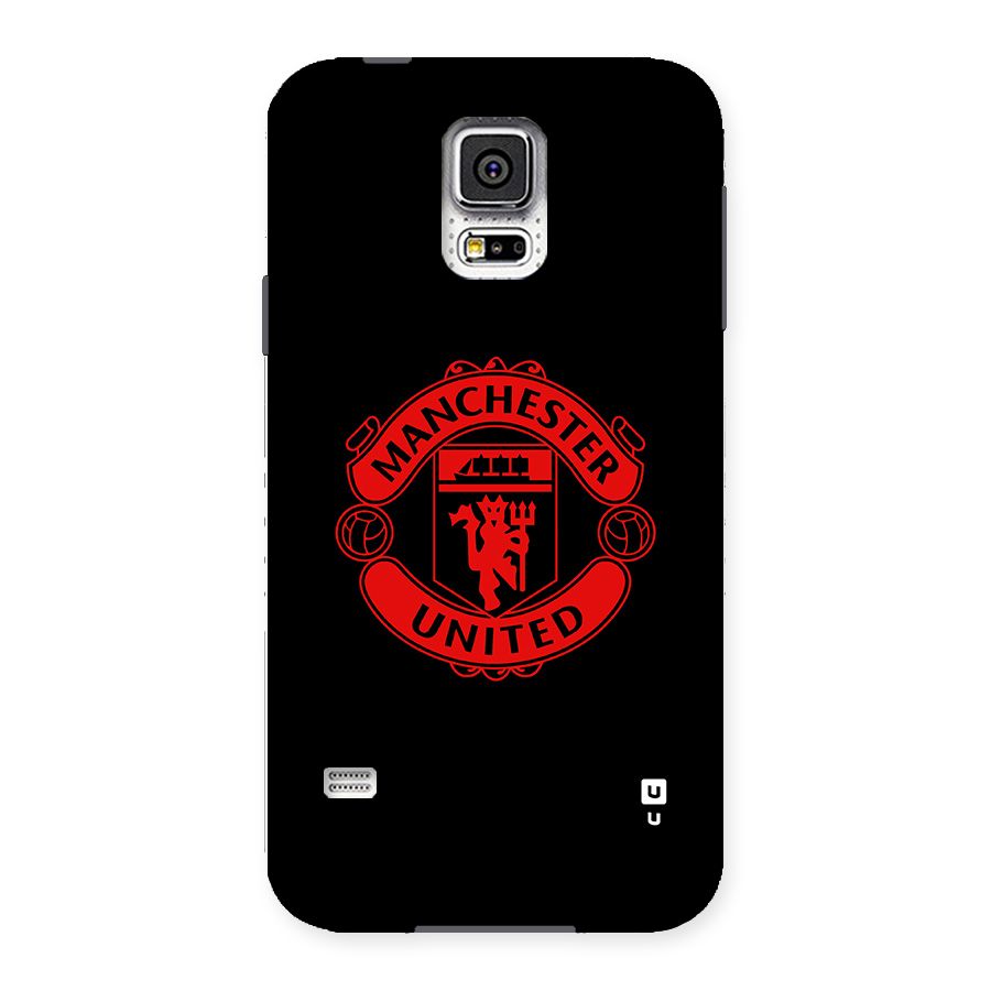 Bold Mancheter United Back Case for Galaxy S5