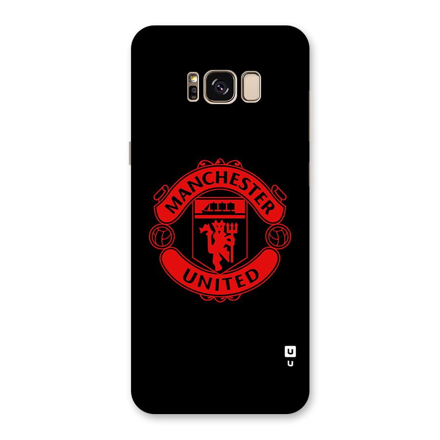 Bold Mancheter United Back Case for Galaxy S8 Plus