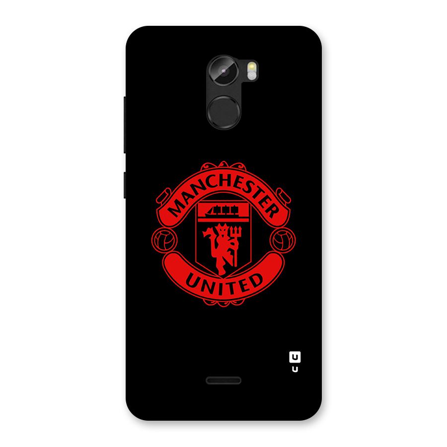 Bold Mancheter United Back Case for Gionee X1