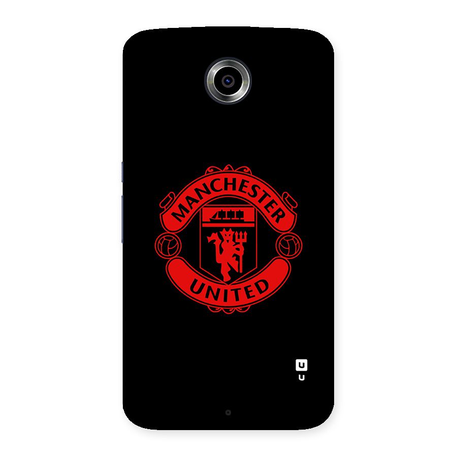 Bold Mancheter United Back Case for Google Nexus 6