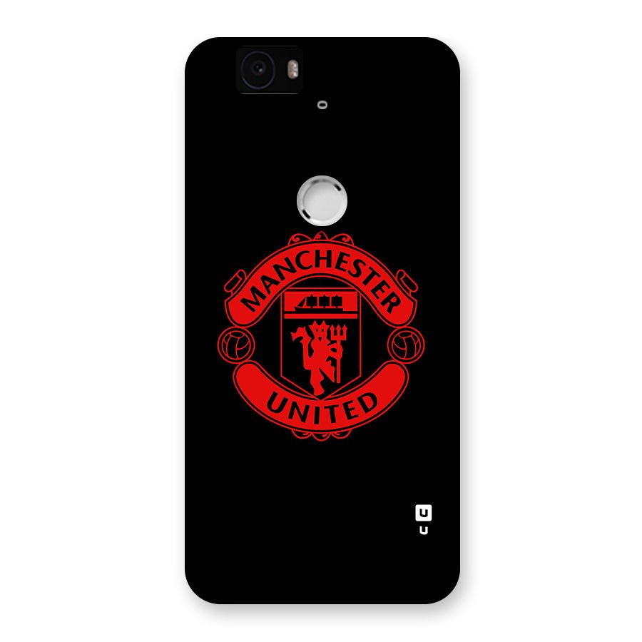 Bold Mancheter United Back Case for Google Nexus 6P