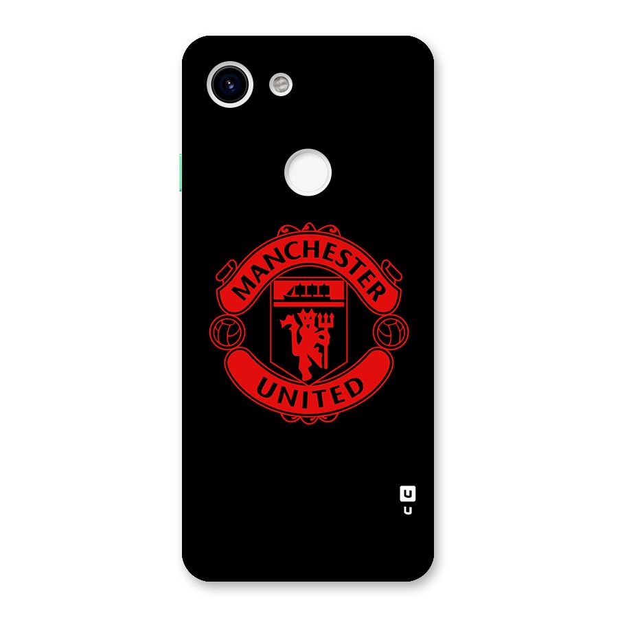 Bold Mancheter United Back Case for Google Pixel 3