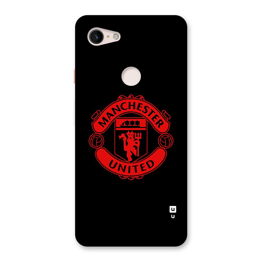 Bold Mancheter United Back Case for Google Pixel 3 XL
