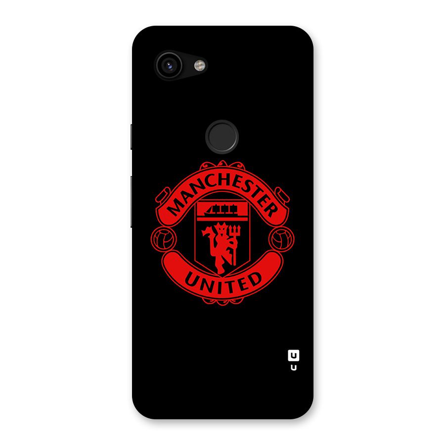 Bold Mancheter United Back Case for Google Pixel 3a