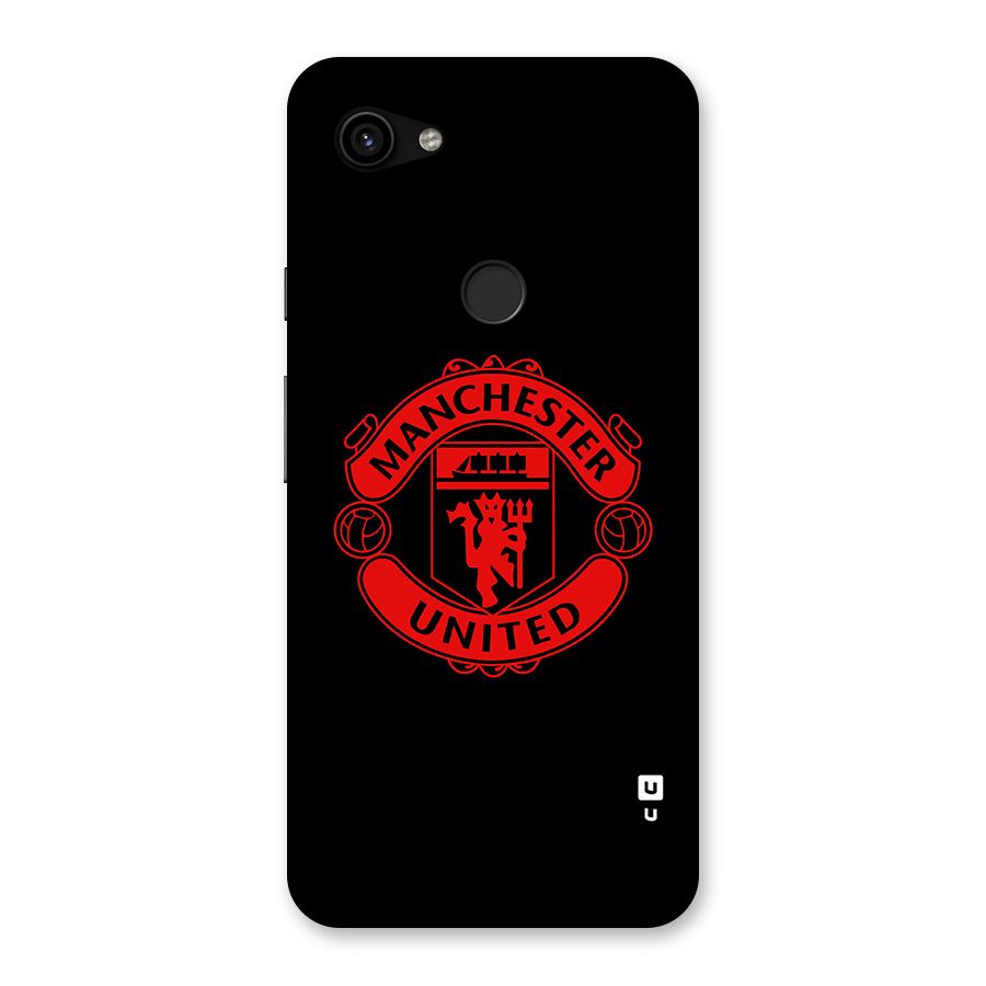 Bold Mancheter United Back Case for Google Pixel 3a XL