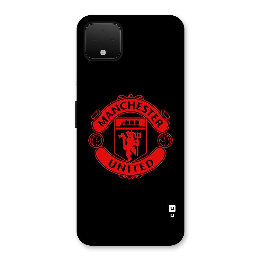 Bold Mancheter United Back Case for Google Pixel 4 XL