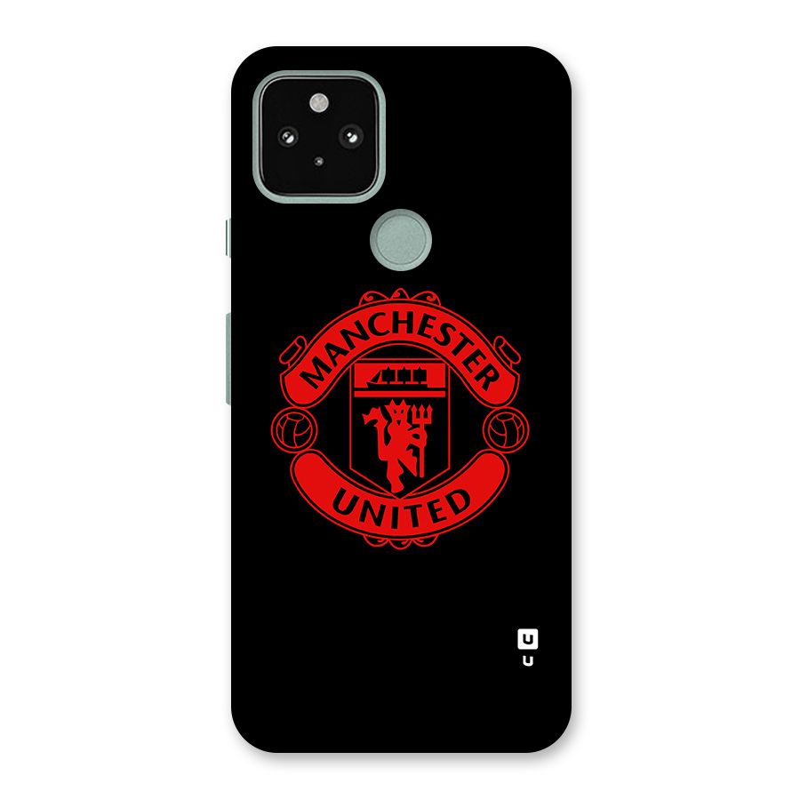 Bold Mancheter United Back Case for Google Pixel 5