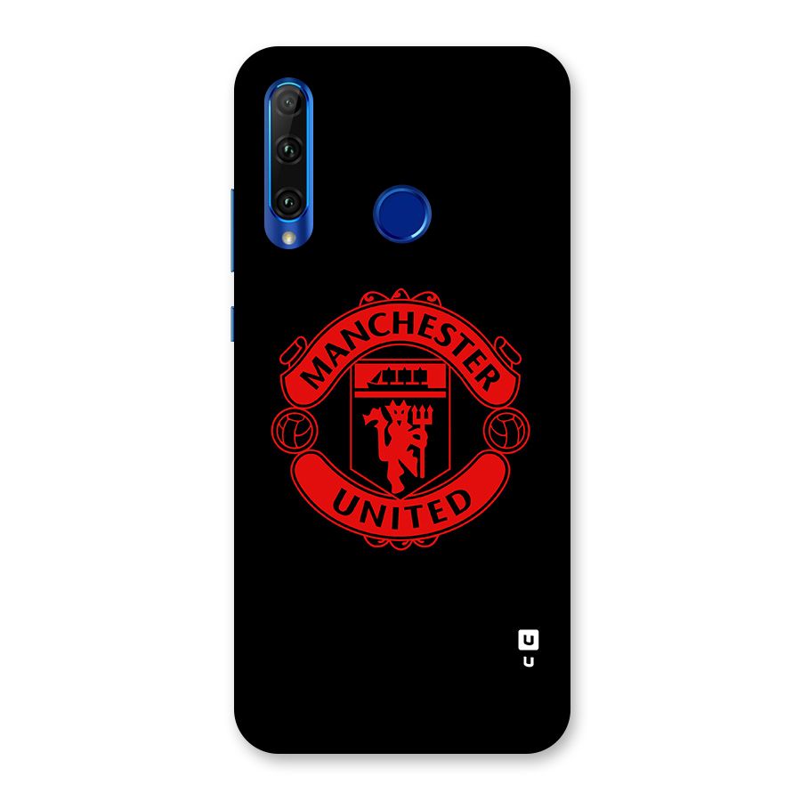 Bold Mancheter United Back Case for Honor 20i