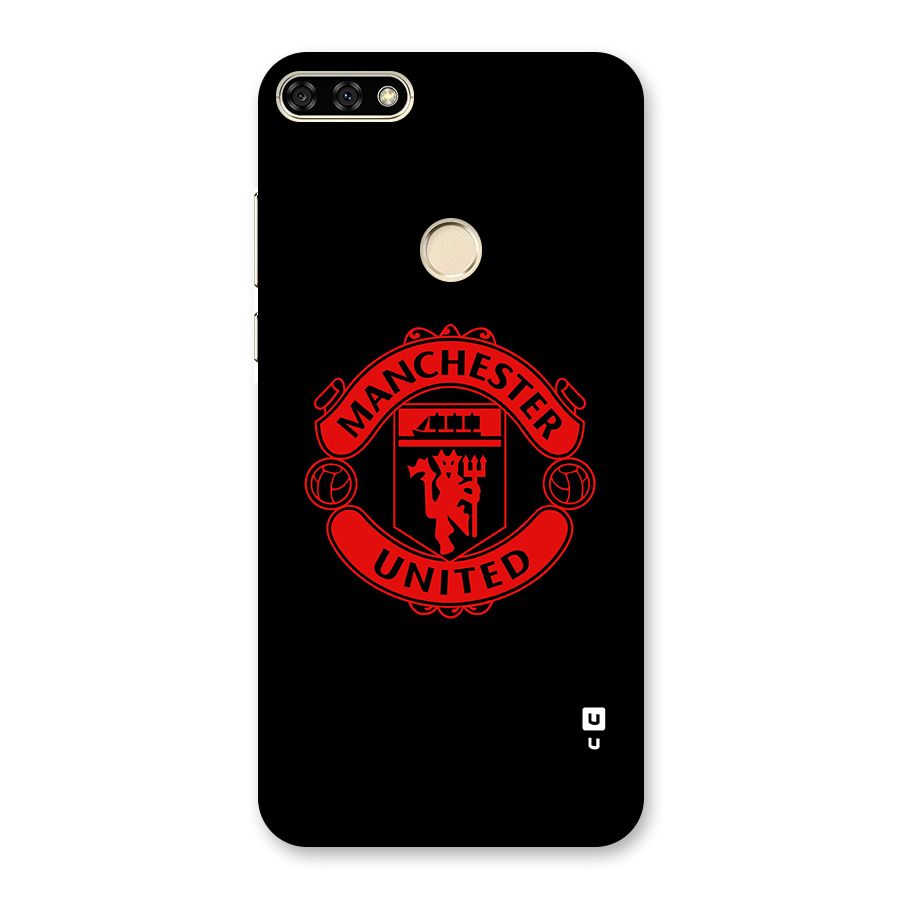 Bold Mancheter United Back Case for Honor 7A
