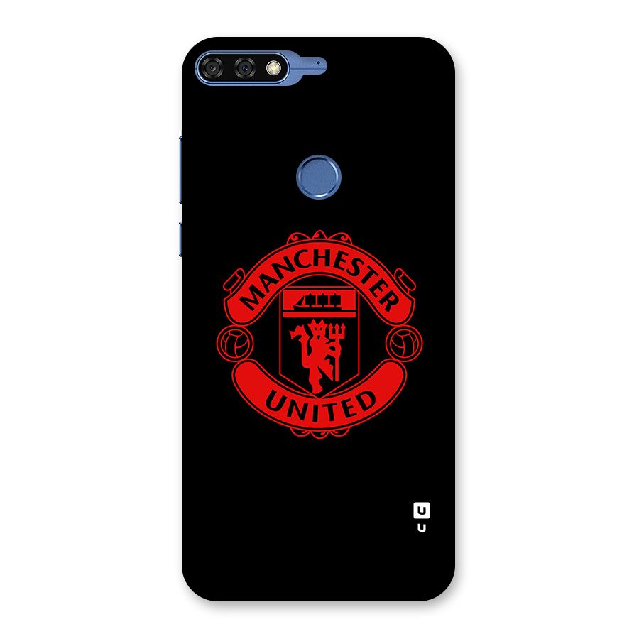 Bold Mancheter United Back Case for Honor 7C