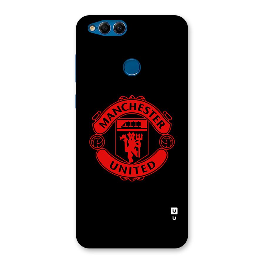 Bold Mancheter United Back Case for Honor 7X