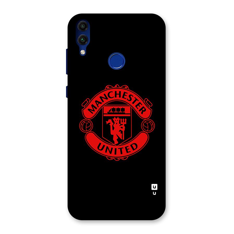 Bold Mancheter United Back Case for Honor 8C