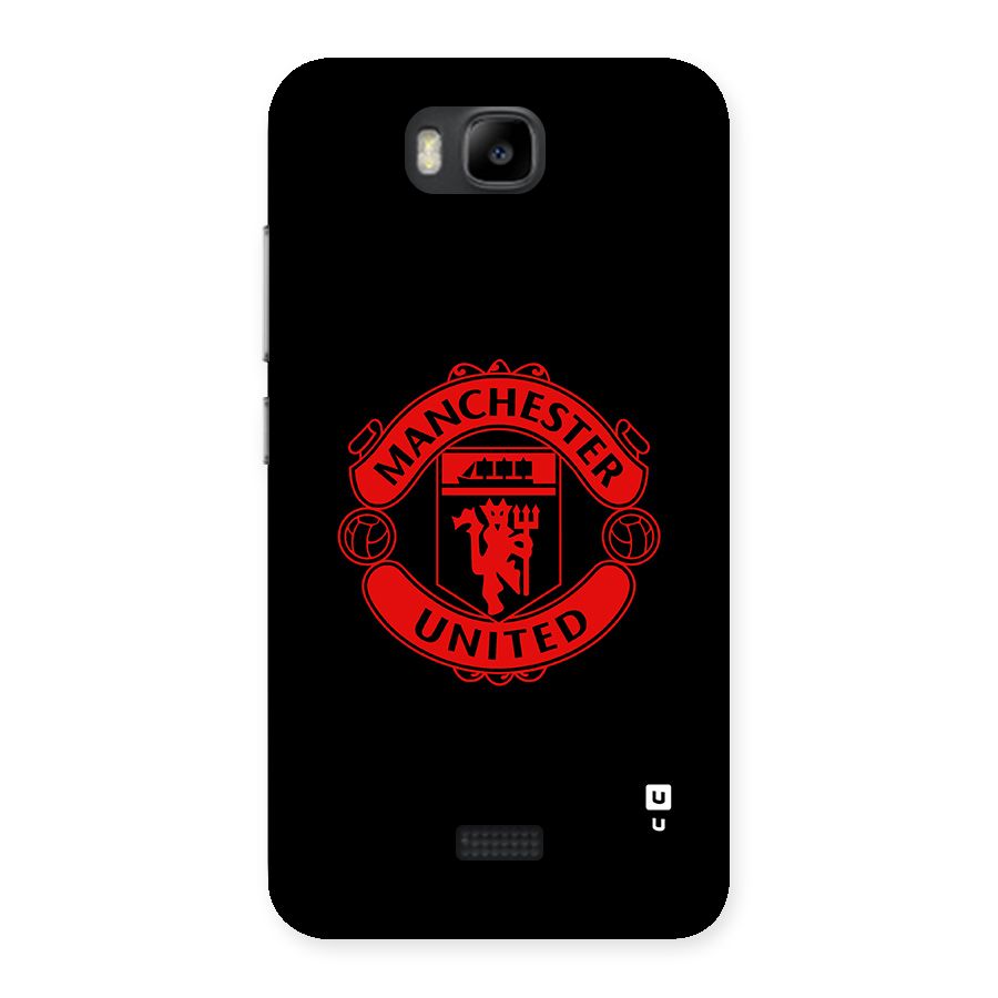 Bold Mancheter United Back Case for Honor Bee