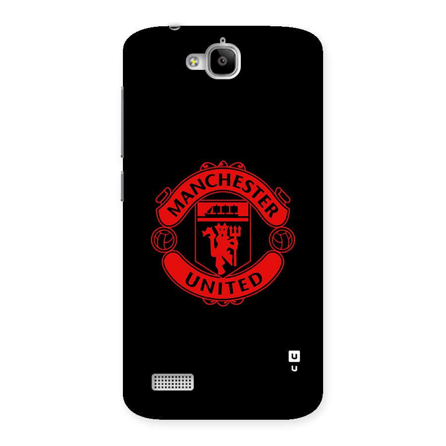 Bold Mancheter United Back Case for Honor Holly