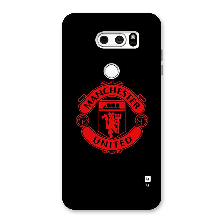 Bold Mancheter United Back Case for LG V30