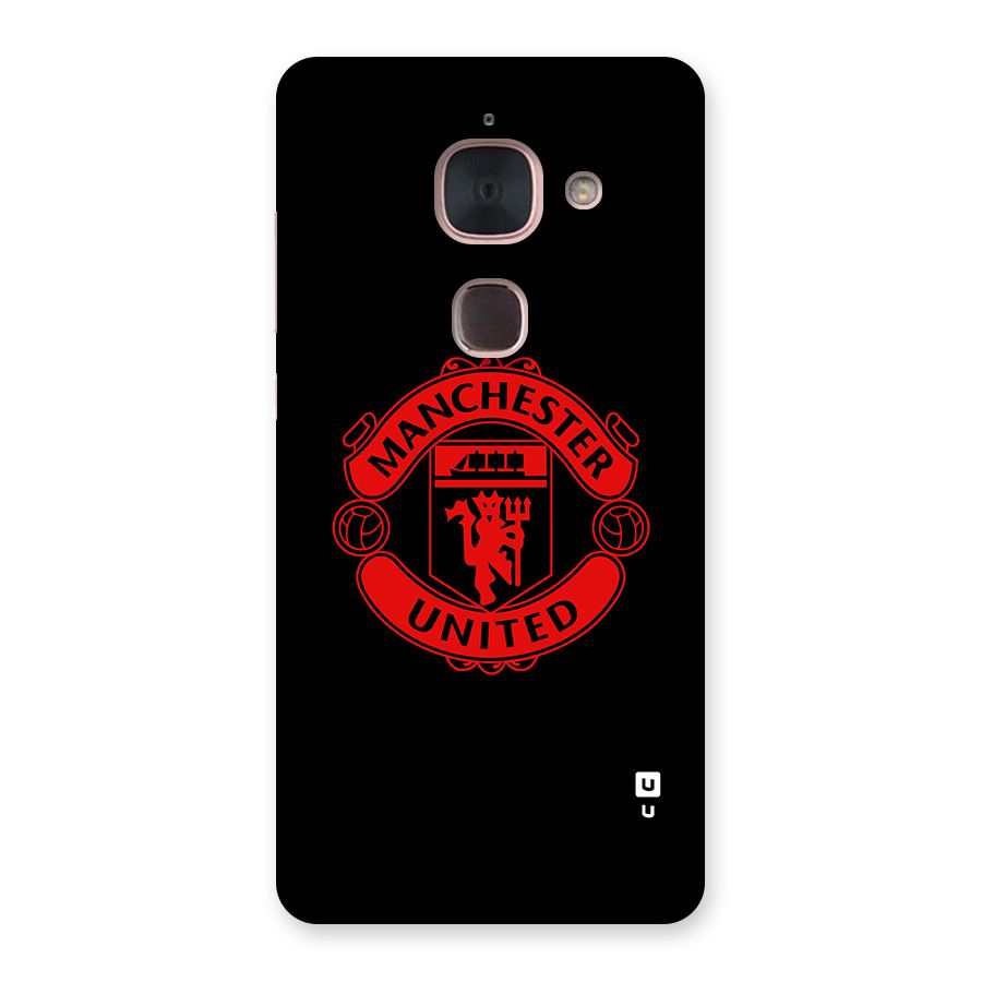 Bold Mancheter United Back Case for Le Max 2