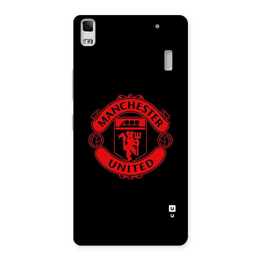 Bold Mancheter United Back Case for Lenovo A7000