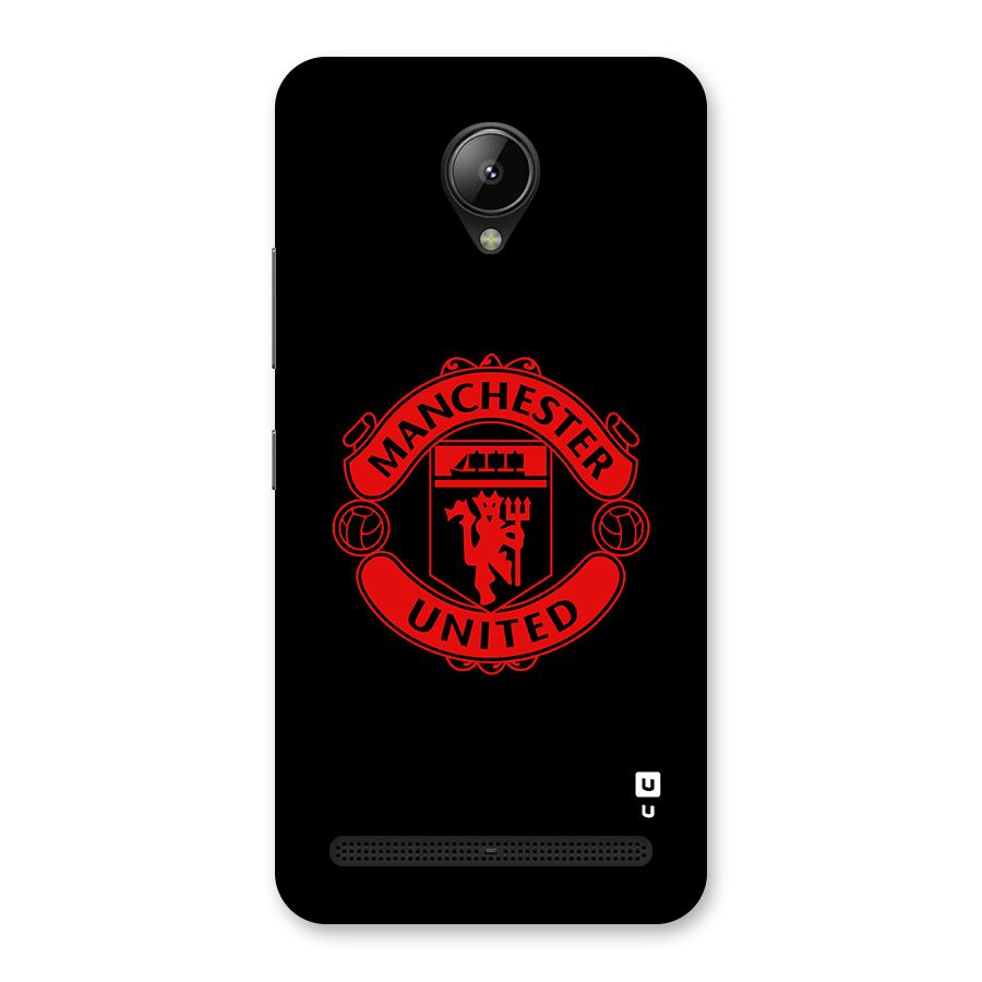 Bold Mancheter United Back Case for Lenovo C2