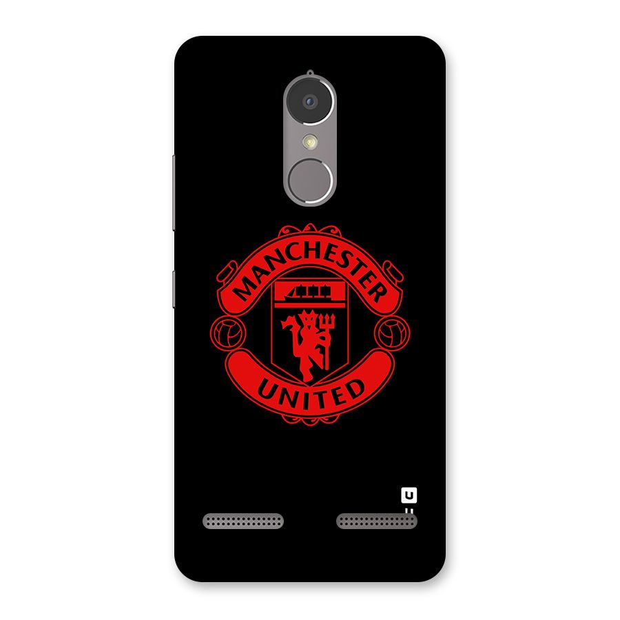Bold Mancheter United Back Case for Lenovo K6