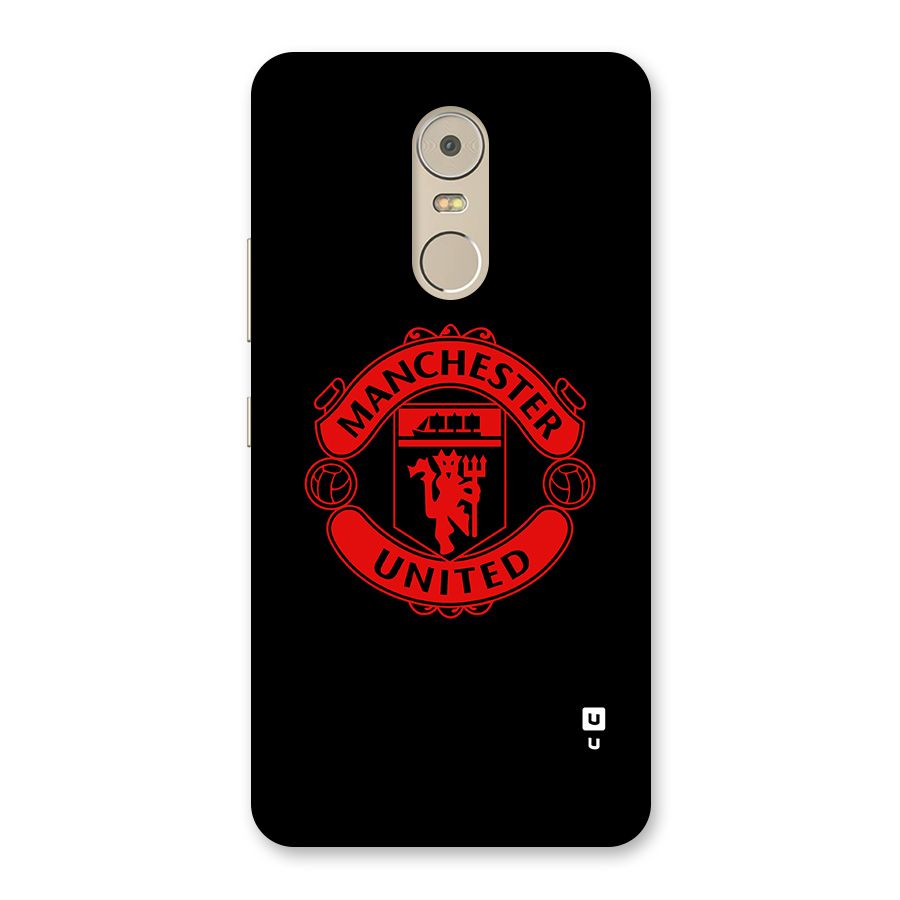 Bold Mancheter United Back Case for Lenovo K6 Note