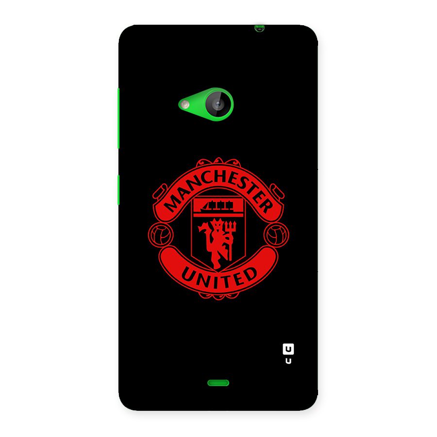 Bold Mancheter United Back Case for Lumia 535