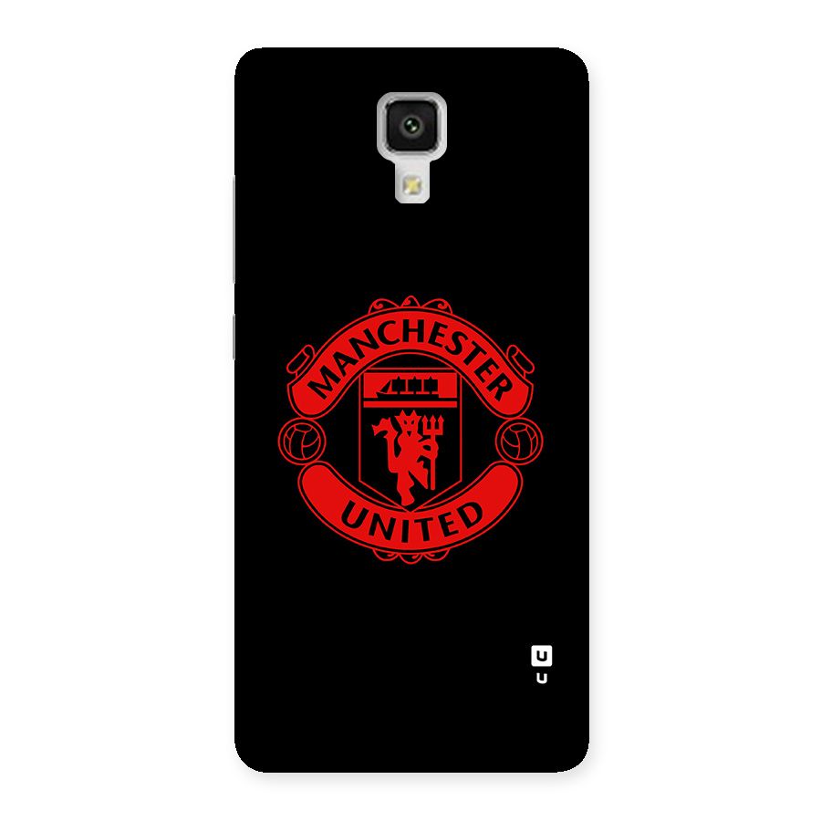 Bold Mancheter United Back Case for Mi4