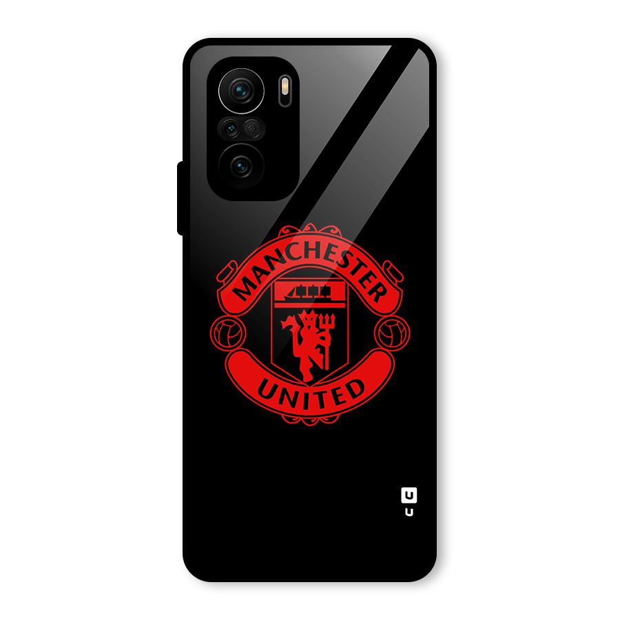 Bold Mancheter United Glass Back Case for Mi 11X Pro