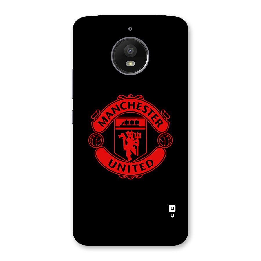 Bold Mancheter United Back Case for Moto E4 Plus