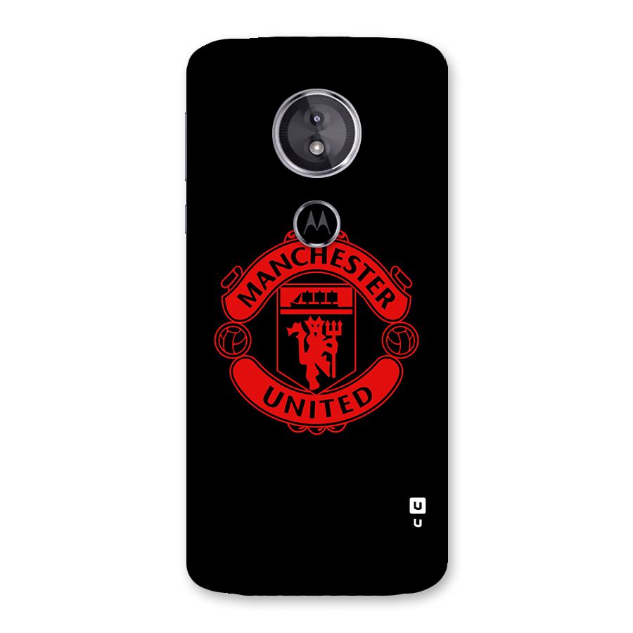 Bold Mancheter United Back Case for Moto E5
