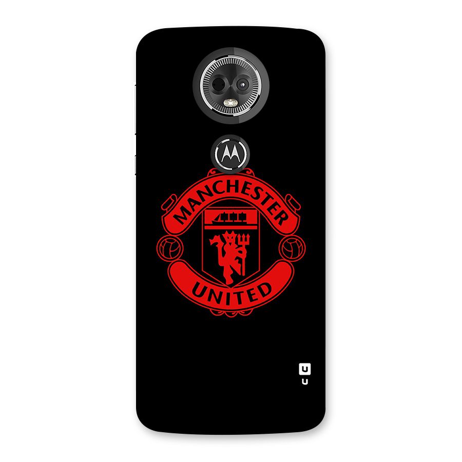 Bold Mancheter United Back Case for Moto E5 Plus