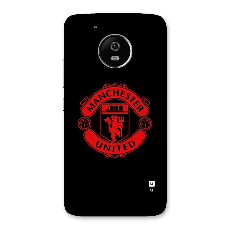Bold Mancheter United Back Case for Moto G5