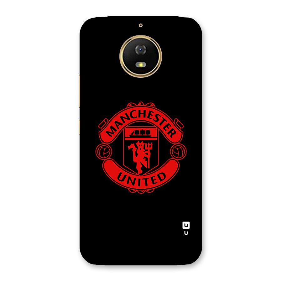 Bold Mancheter United Back Case for Moto G5s