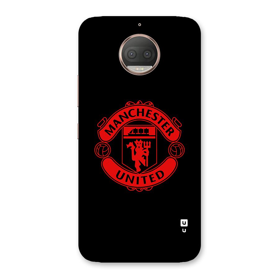 Bold Mancheter United Back Case for Moto G5s Plus