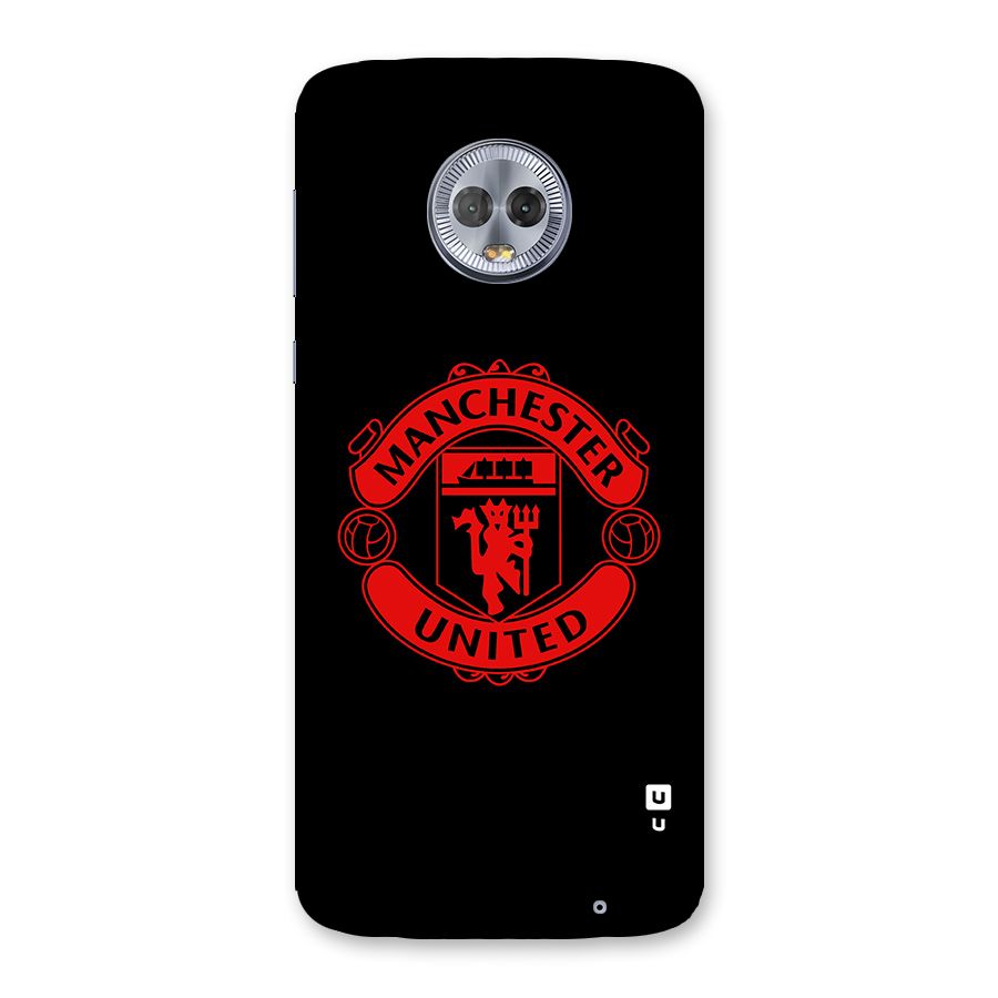Bold Mancheter United Back Case for Moto G6 Plus