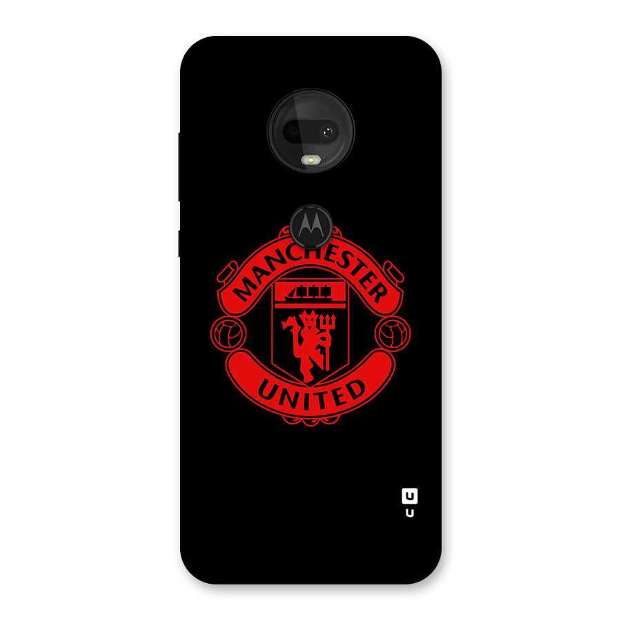 Bold Mancheter United Back Case for Moto G7