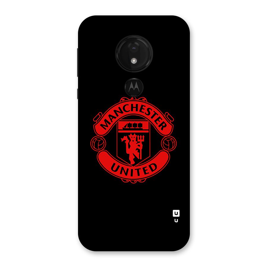 Bold Mancheter United Back Case for Moto G7 Power