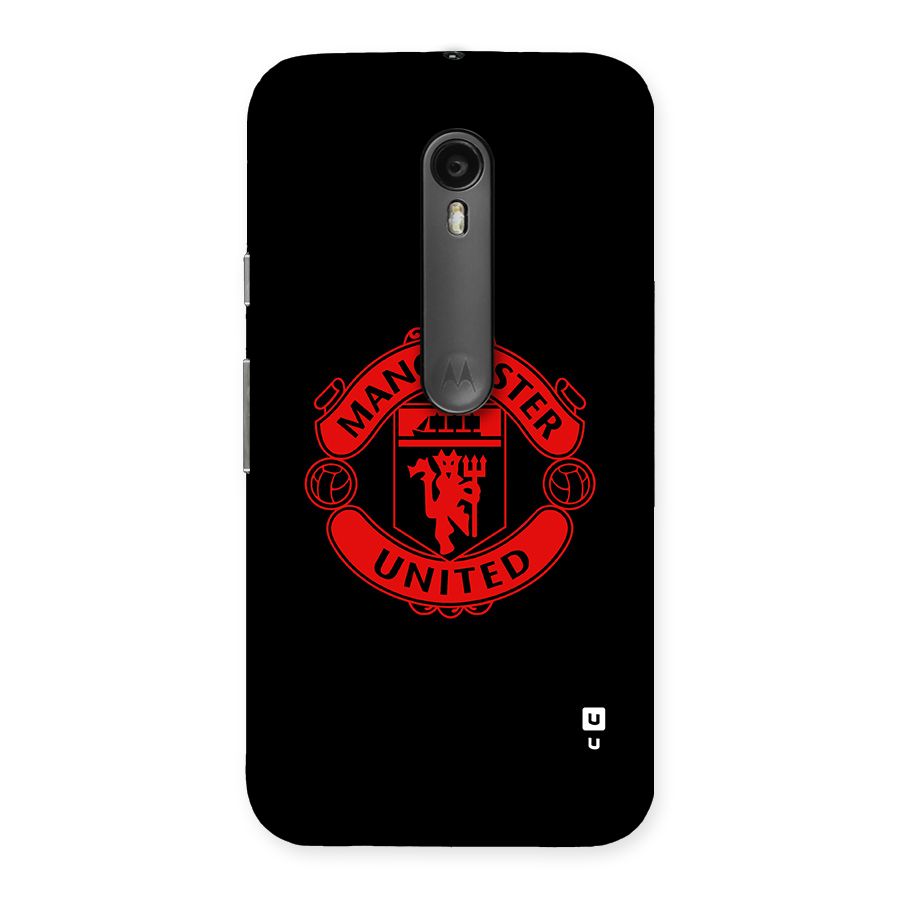Bold Mancheter United Back Case for Moto G Turbo