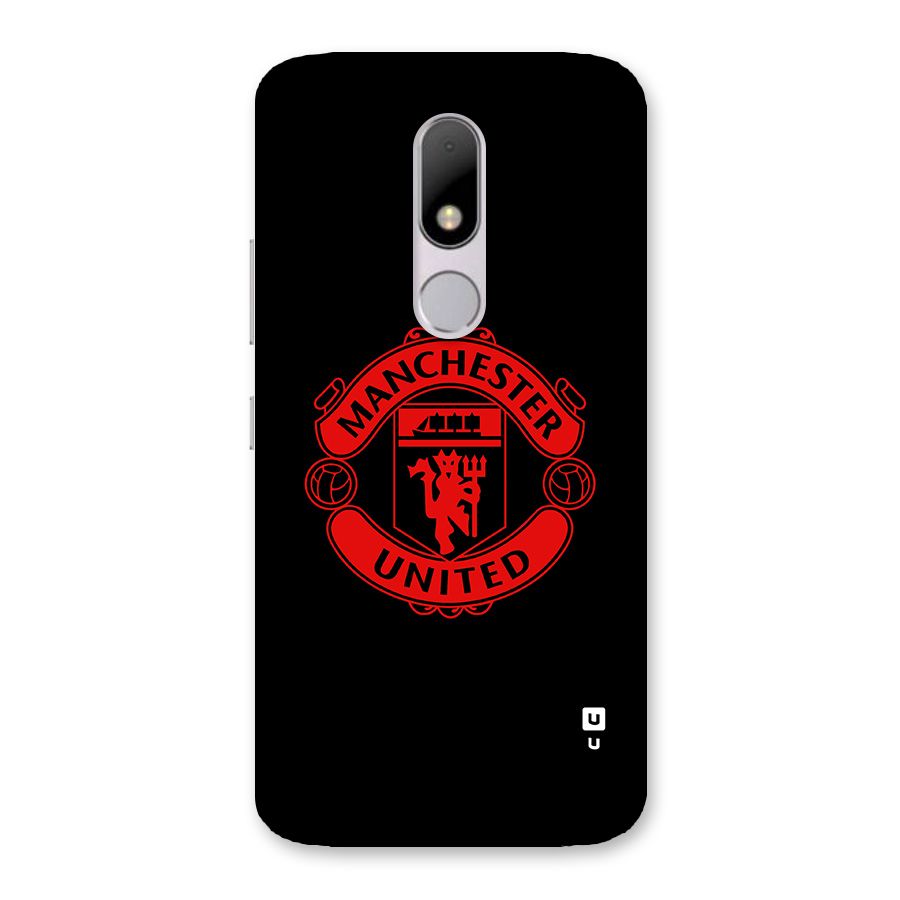 Bold Mancheter United Back Case for Moto M