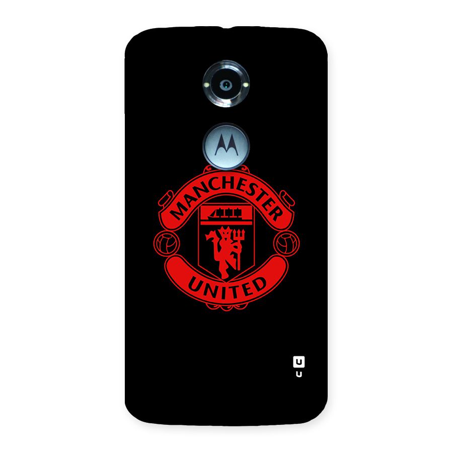 Bold Mancheter United Back Case for Moto X2