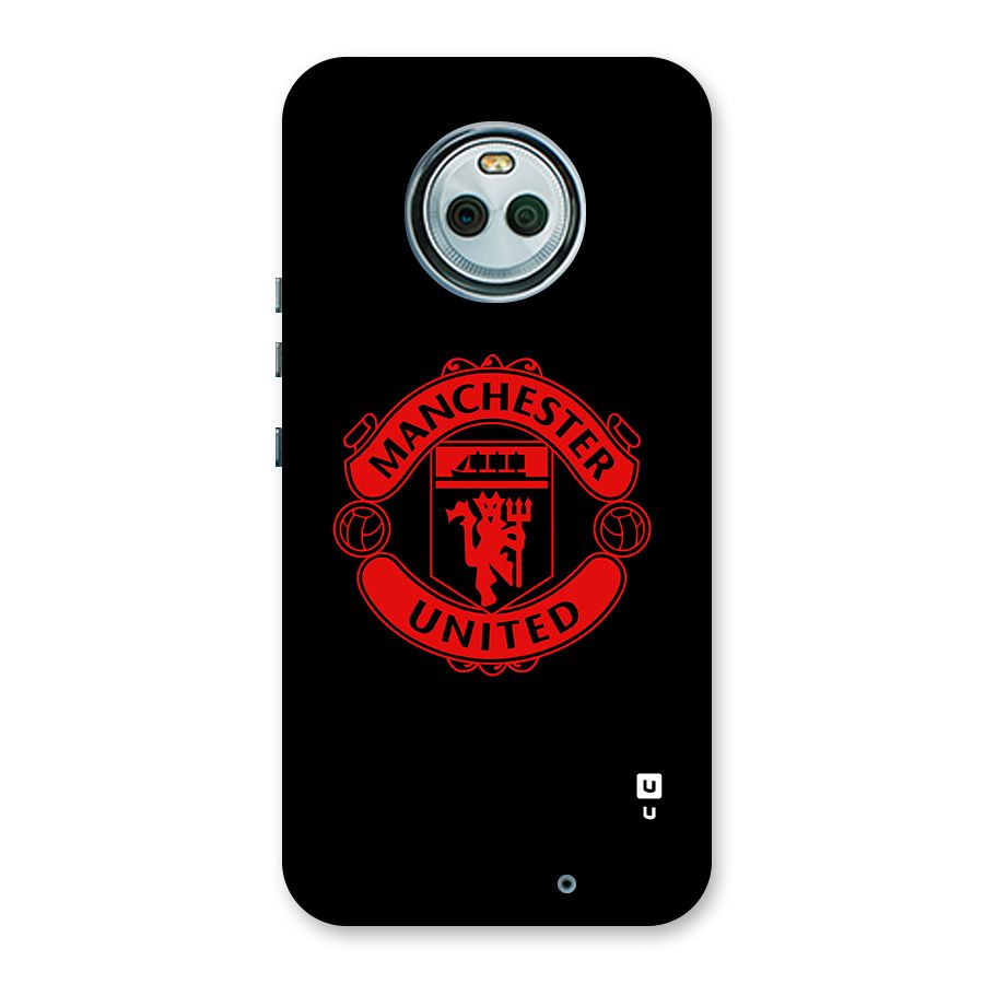 Bold Mancheter United Back Case for Moto X4
