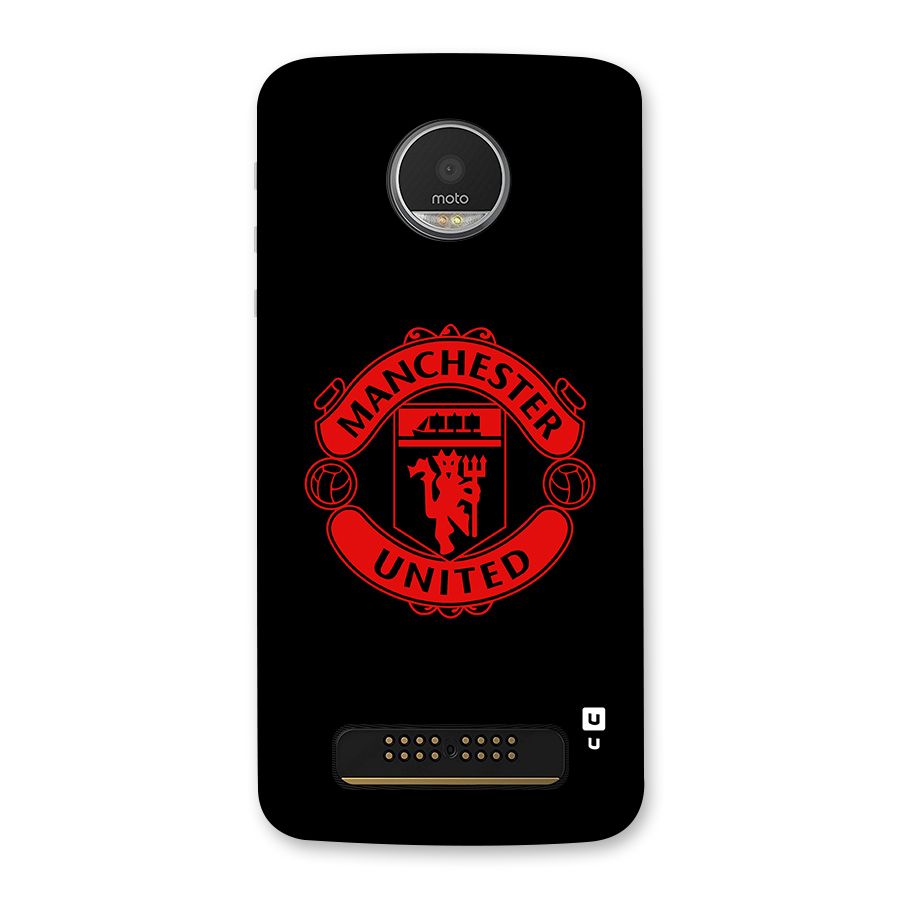 Bold Mancheter United Back Case for Moto Z Play