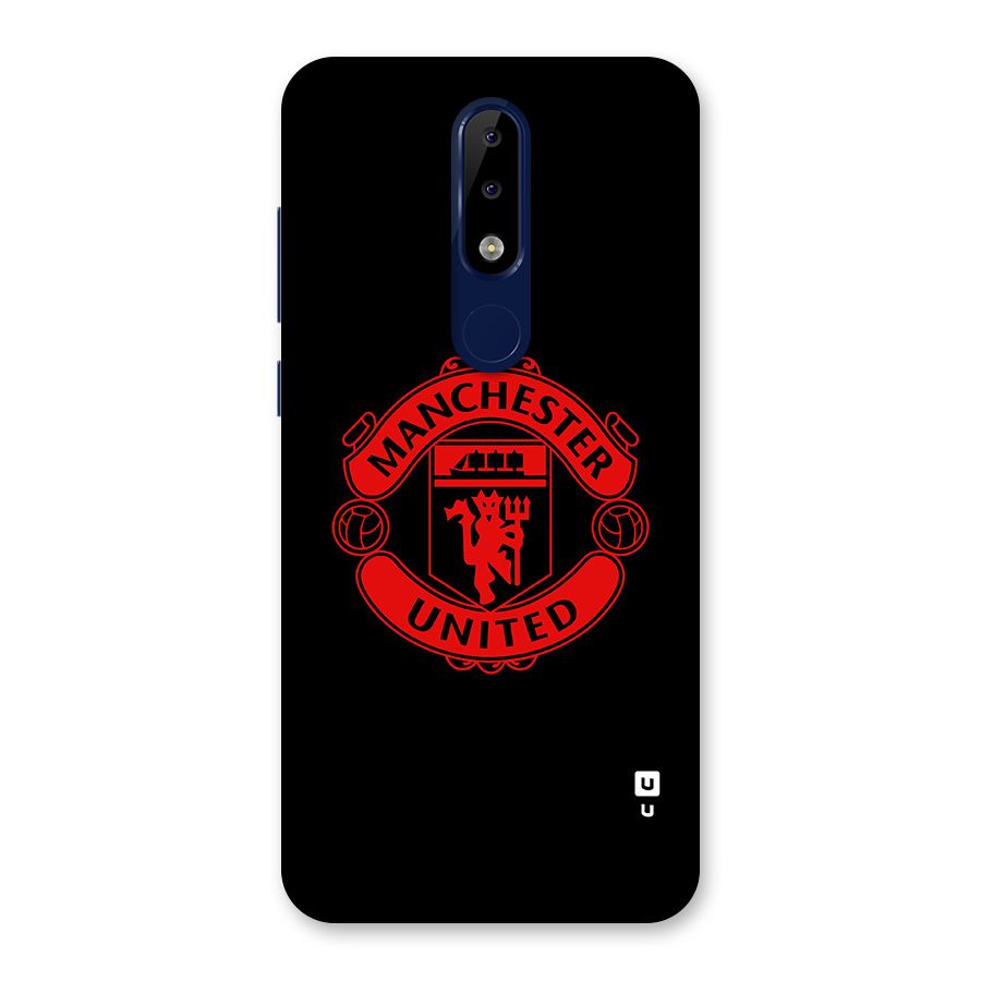 Bold Mancheter United Back Case for Nokia 5.1 Plus