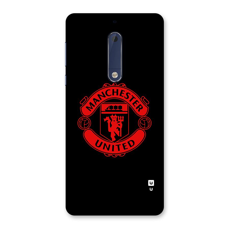 Bold Mancheter United Back Case for Nokia 5