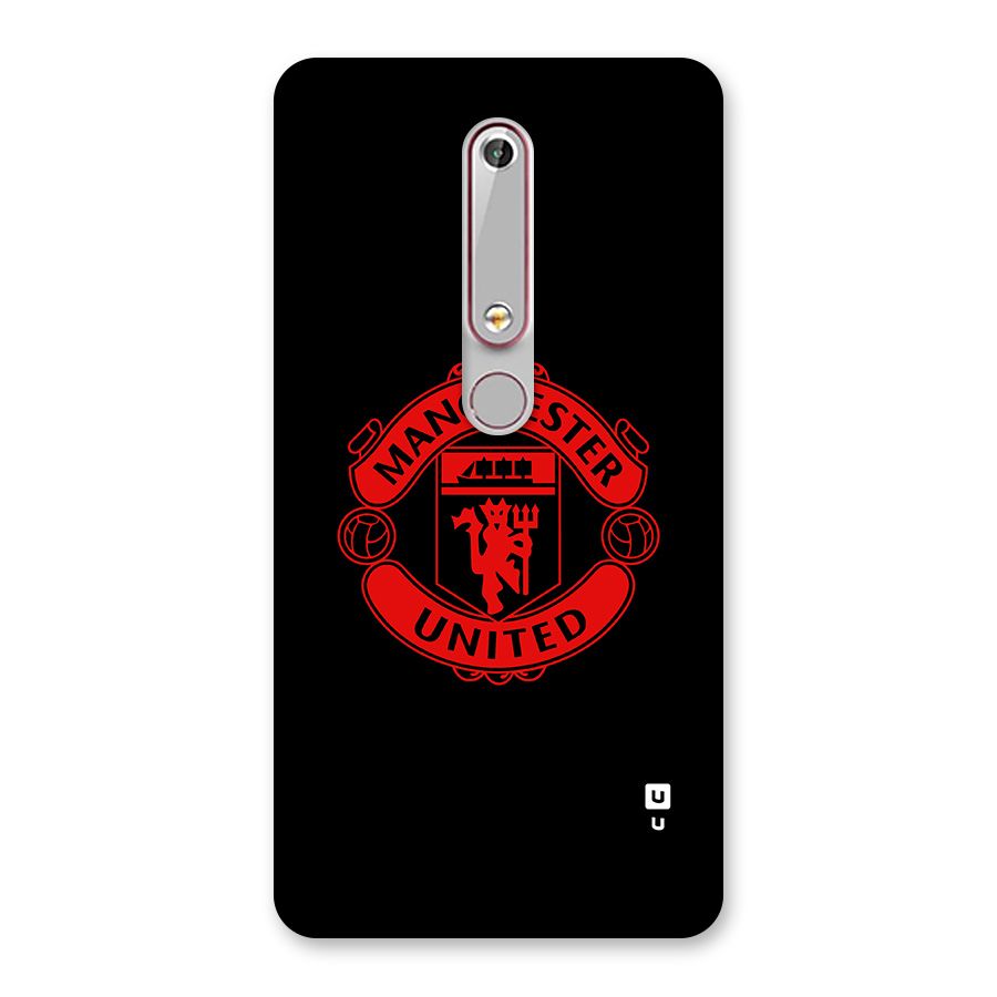 Bold Mancheter United Back Case for Nokia 6.1